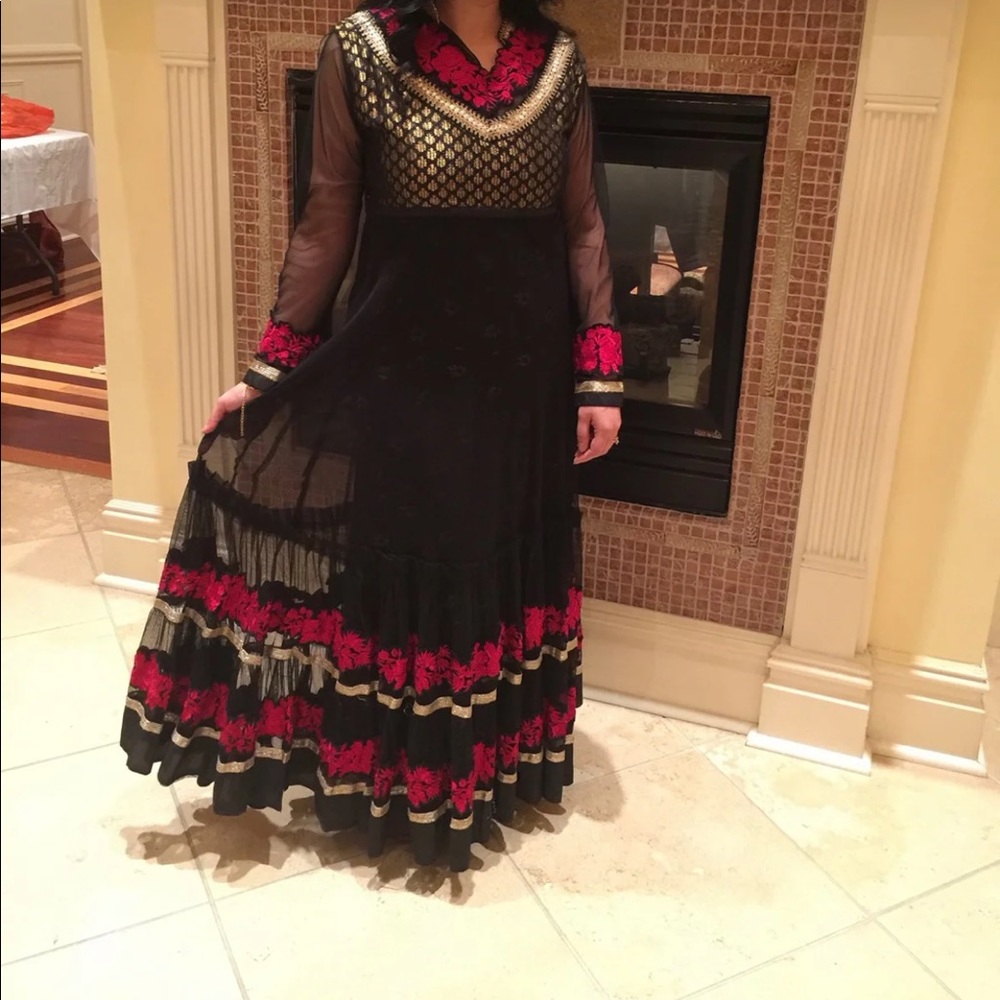 Indian Pakistani Formal kameez shalwar Anarkali style
